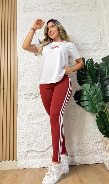 Leggins Adidas barra