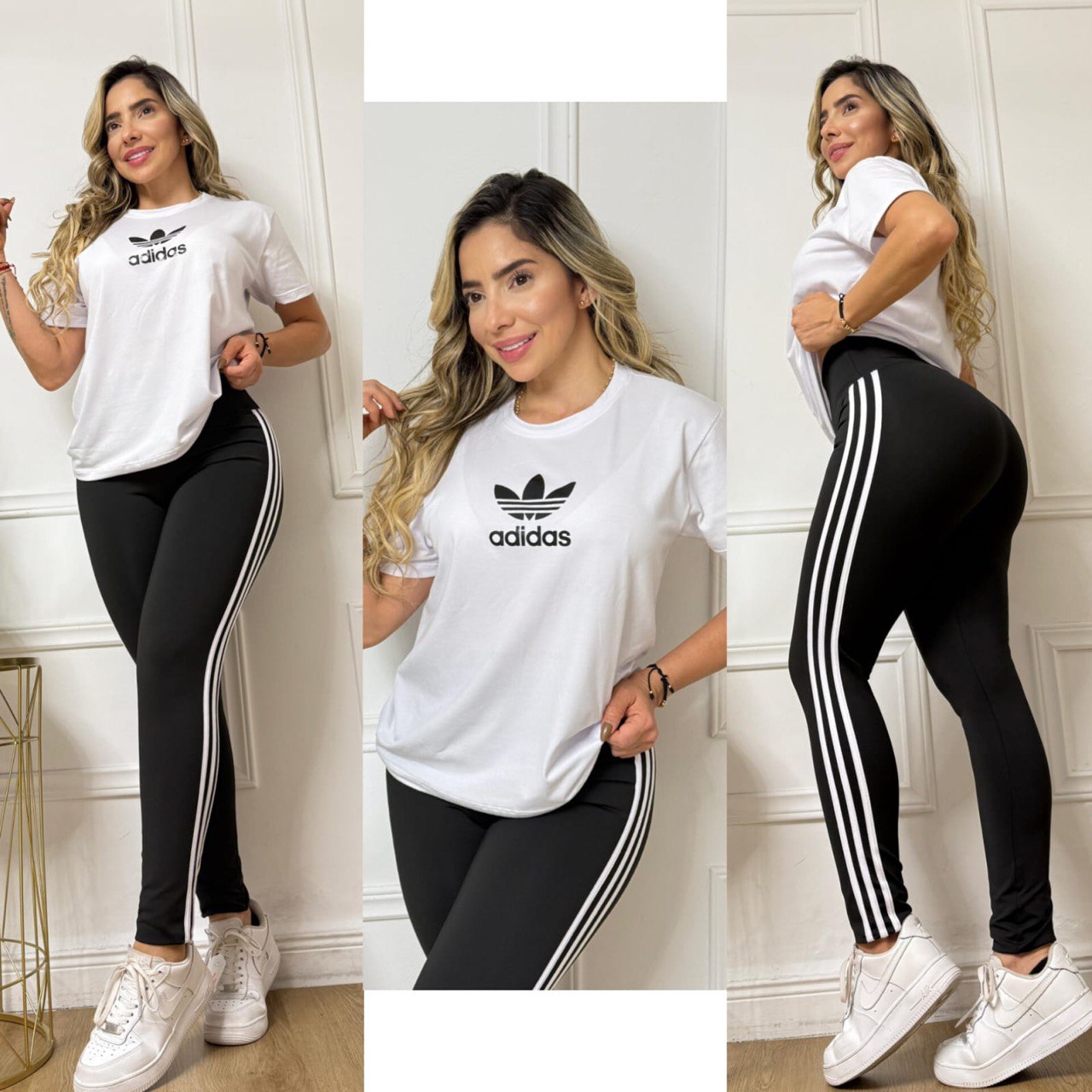 Leggins Adidas flor