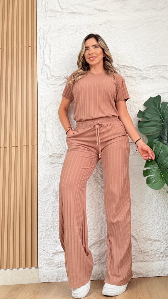 Conjunto Rib Tono a Tono