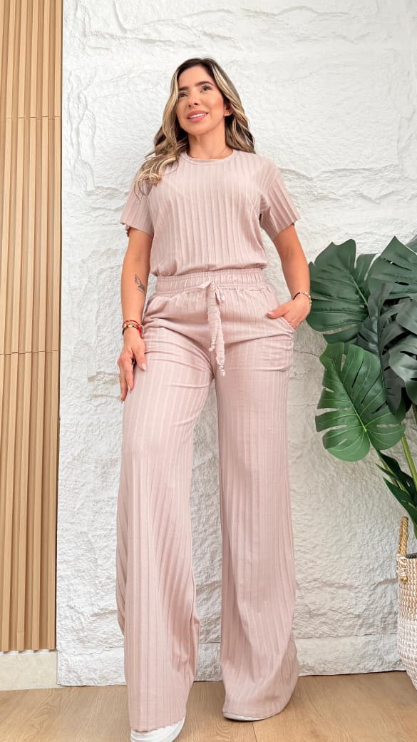 Conjunto Rib Tono a Tono