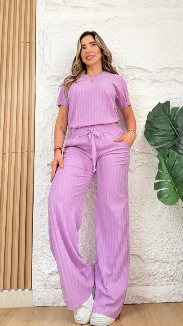 Conjunto Rib Tono a Tono