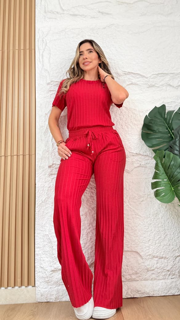 Conjunto Rib Tono a Tono