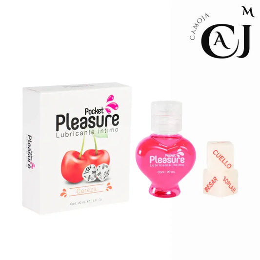 LUB. INTIMO X20 ML CEREZA POCKET