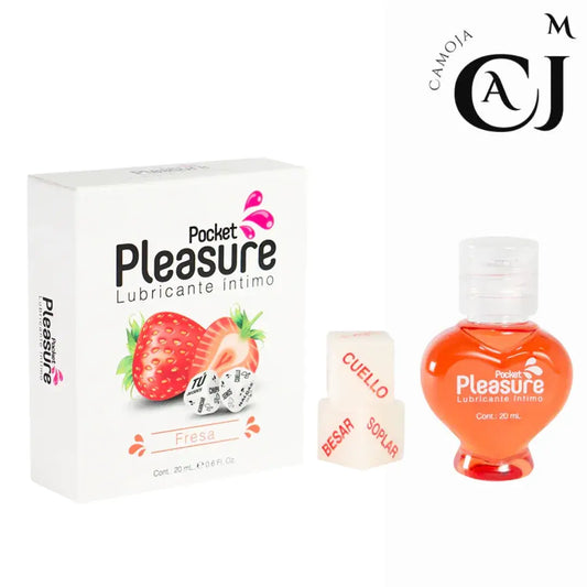 LUB. INTIMO X 20ML FRESA POCKET