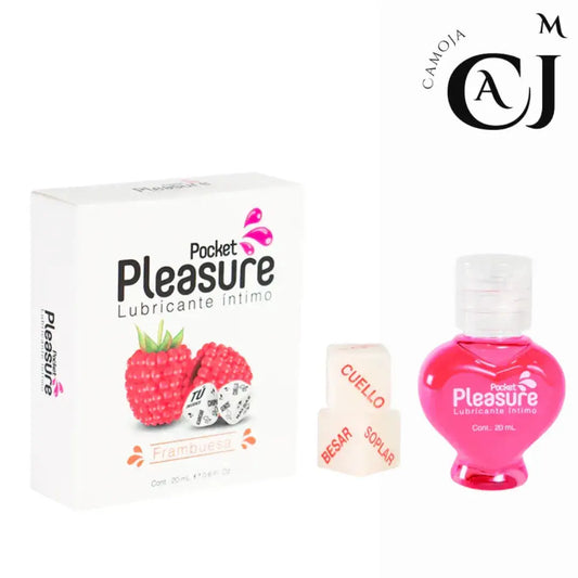 LUB. INTIMO X20ML FRAMBUESA POCKET