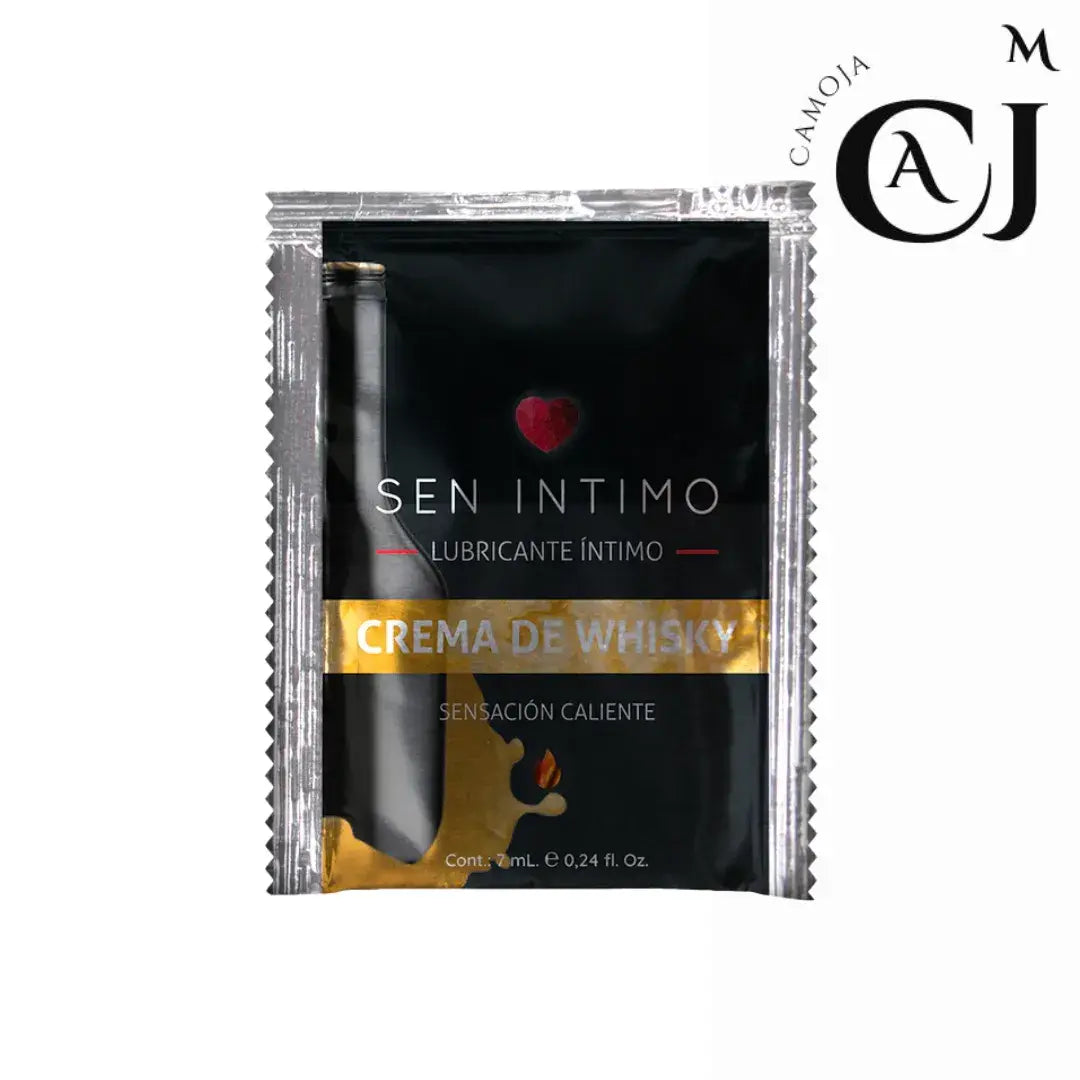LUBRICANTE INTIMO CALIENTE X 7ML CREMA DE WHISKY