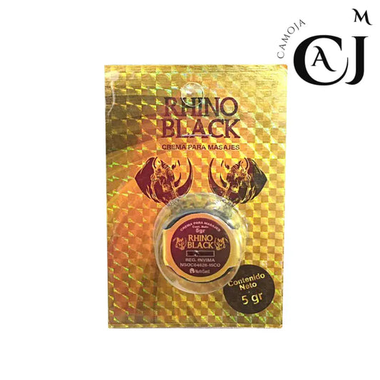 RHINO BLACK CREMA DORADO