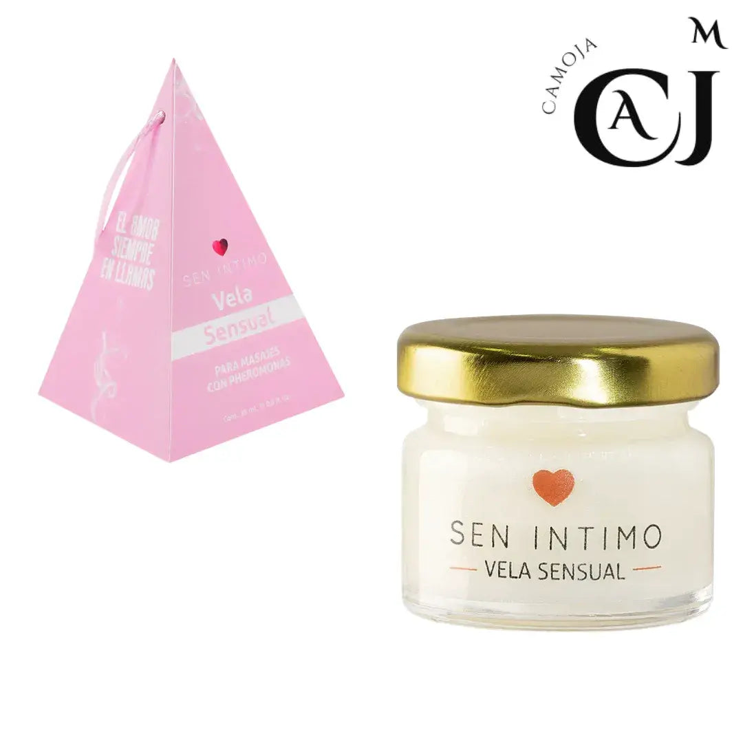VELA SENSUAL MASAJES PIRAMIDE X25ML